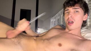 Jism shoot in my face