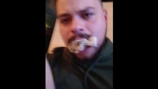 Grind step-father jism inwards my unshaved bum