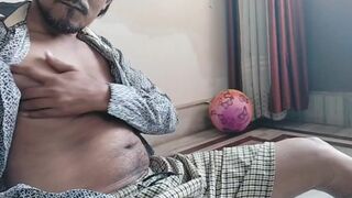 Molten Japanese Pakinoon Running in rivulets Super-steamy Spunk from Milking while his Chisel fapping a pile in empty palace