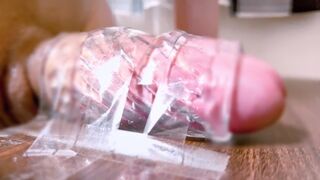 I immobilized the getting off crevice to the desk and fapped as if I was committing onanism