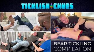 TicklishChub: Compilation of Marionettes Sniggering And Screaming With Every Kittle Plump Dad Gives