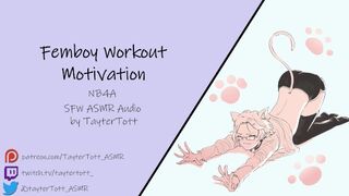 Femboy Exercise Motivation || NB4A SFW ASMR