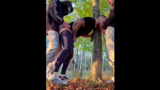 Three-way of Super-fucking-hot Lads Homosexuals Grind Tormentor Scally Youngster screw blow-job sucky-sucky blow stinking socks