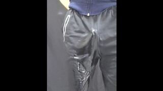 A dude in cutoffs has showed up! Tho', he seems to be holding back his urinate...