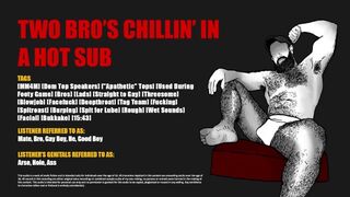 [Audio] 2 Step-brother's Chillin in a Super-hot Slave