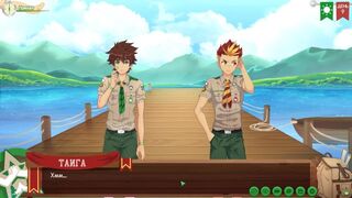 Игра: Тропа лагеря друзей путь two, часть four - рыбалка с Тайгой (русская озвучка)