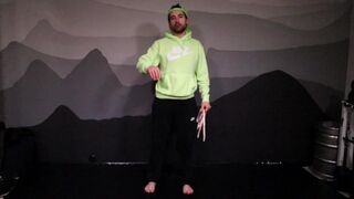 Jay Stroke roleplay David's 90-Day Check-in with his sport trainer (devotee custom-made remastered)