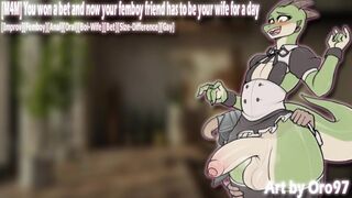 [M4M] You won a bet and now your femboy acquaintance has to be your wifey for a day