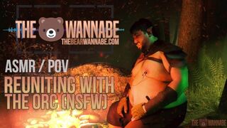 (M4M ASMR/POINT OF VIEW/Audio RP) Reuniting with the Orc