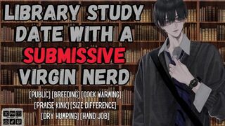 Library Probe Meeting With A Enslaved Cherry Dweeb | Masculine Groaning Audio Roleplay