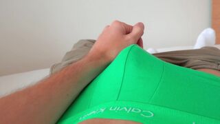 Fast Wank Off After College In Milky Socks /// Jordan Naughtier