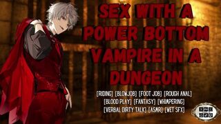 Fuckfest With A Intensity Bottom Vampire In A Dungeon space | Masculine Screaming Audio