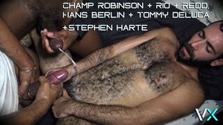 Hefty Ebony Knobs Pound and Breed Milky Butts