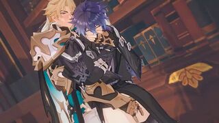 Varka x Flins - Genshin Influence Yaoi Manga porn Cartoon