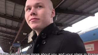 Czech Hunter: Waiting on the Platform for Prohibited Joy