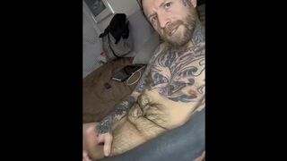 Utter wank off flick with Jizz flow (OnlyFans Lance Kern)