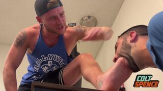 Boxer Colt Spence Hellions Towel Man Nick Charms and Makes Him Idolize Soles TOTAL VIGNETTE