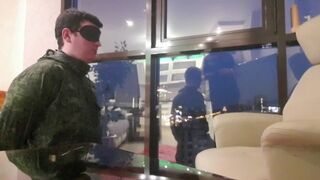 Sequel RUSSIAN COP PREDOMINATES youthful MILITARY STUD- now the 2ND SUPERIOR has joined - RIGID FACE SPANK