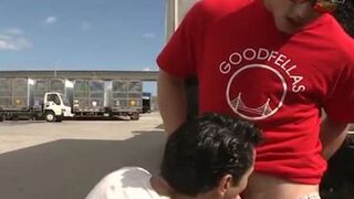 Outdoor deepthroat job And smutty boinking