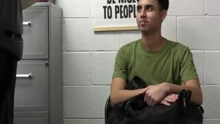 Haunt Rivers And Troy Harlow pulverized With Internal cumshot From Security Guard