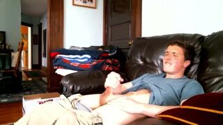 Homosexual Unexperienced: super-naughty teenie alone at home