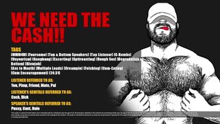 [Audio] We Need the Currency!!