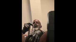 BIG BLACK COCK “Under carriage shot” nude trumpeter Eli Daniel