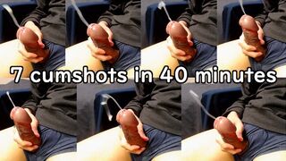 7 pop-shots in 40 mins