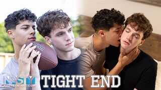 NastyTwinks - Taut End - Super-steamy Football Jock Jordan Haze falls in enjoy with crew homie Jayden