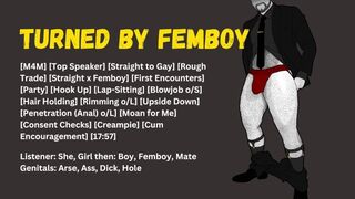 [Audio] Gay-for-pay Himbo Enticed by Femboy Listener